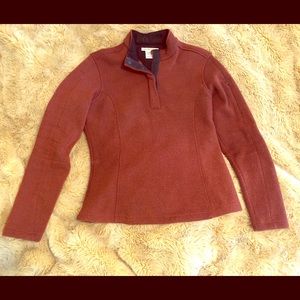 Super warm wind proof fleece lined winter top